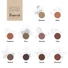 Kép 9/9 - ROSA Forest Eyebrow – Mahagony - 10ml