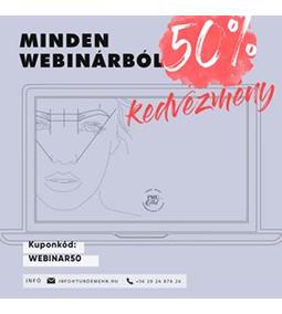 50% Webinar Kedvezmény