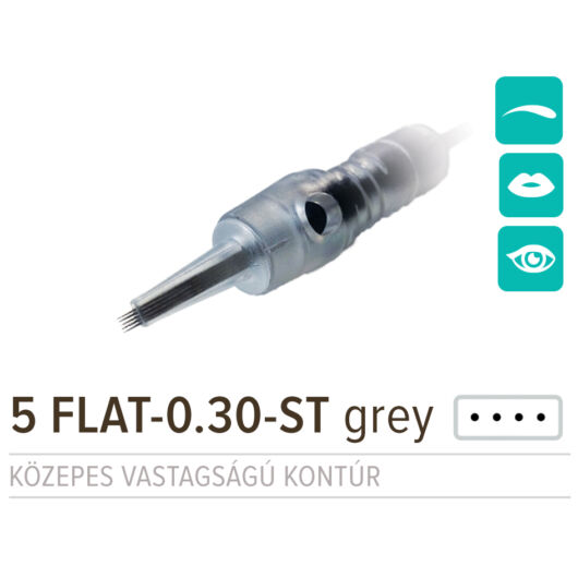 NPM 5 FLAT-0.30-ST Gray