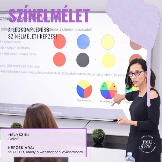 NPM szemöldök színelmélet Méhn Tündével